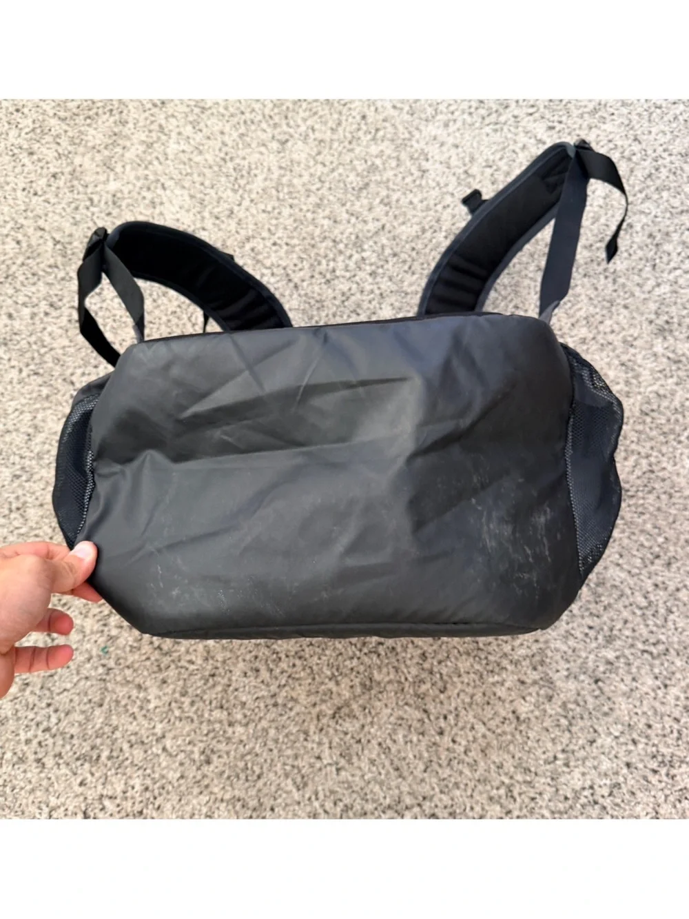 Nike USATF Elite Backpack Quad Zip Black with Gold Accents